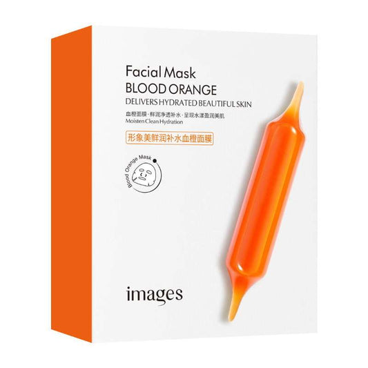 Fresh and hydrating blood orange face mask