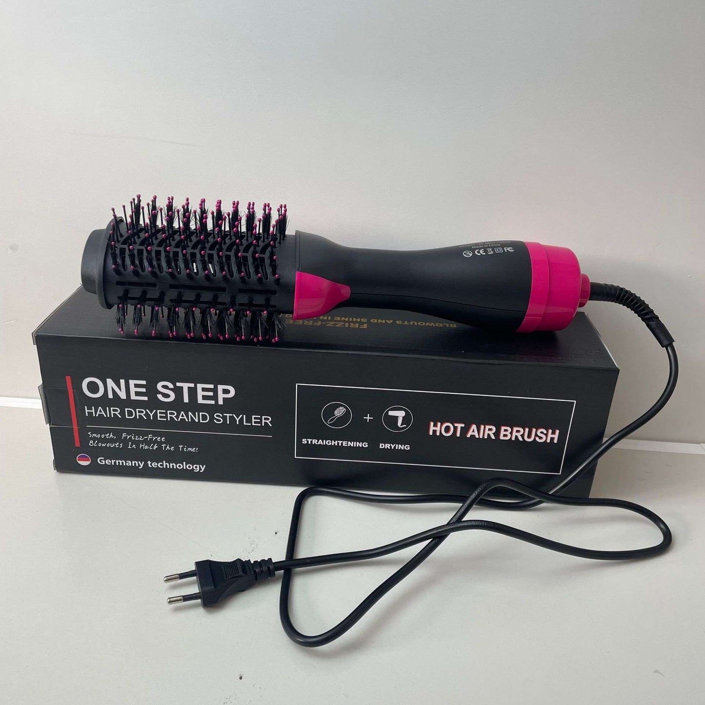 Destiny Big size Hot Air brush Styling tool (great straighter for natural hair)