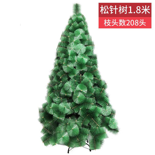 6feet /180cm  high Grade Pine needles 180cm bare Naked Christmas tree