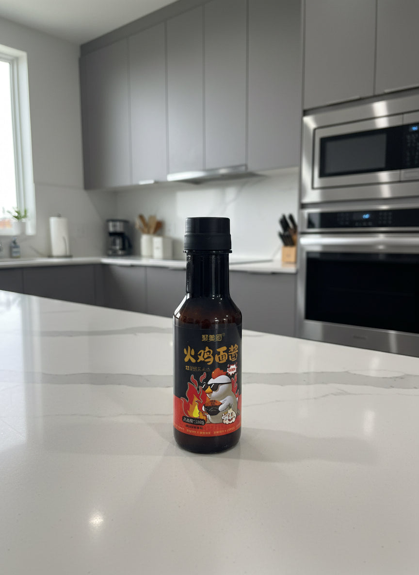 Ju Mei Chu Mala-flavored Hot Chicken Noodle Sauce.