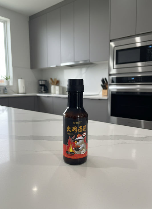 Ju Mei Chu Mala-flavored Hot Chicken Noodle Sauce.