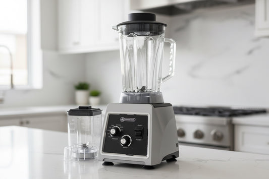 Tsunami Titanium Blade commercial blender with self cooling Vent