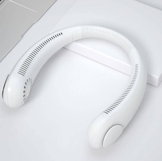 Neck fan air cooler