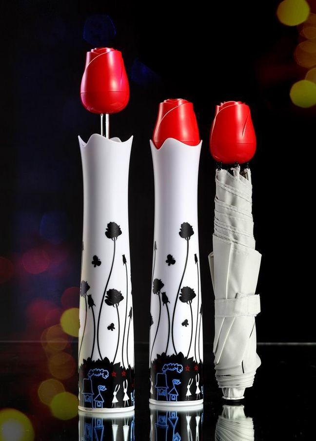 Foldable Rose Umbrella