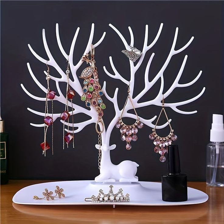 White Accessories Jewelry  Display