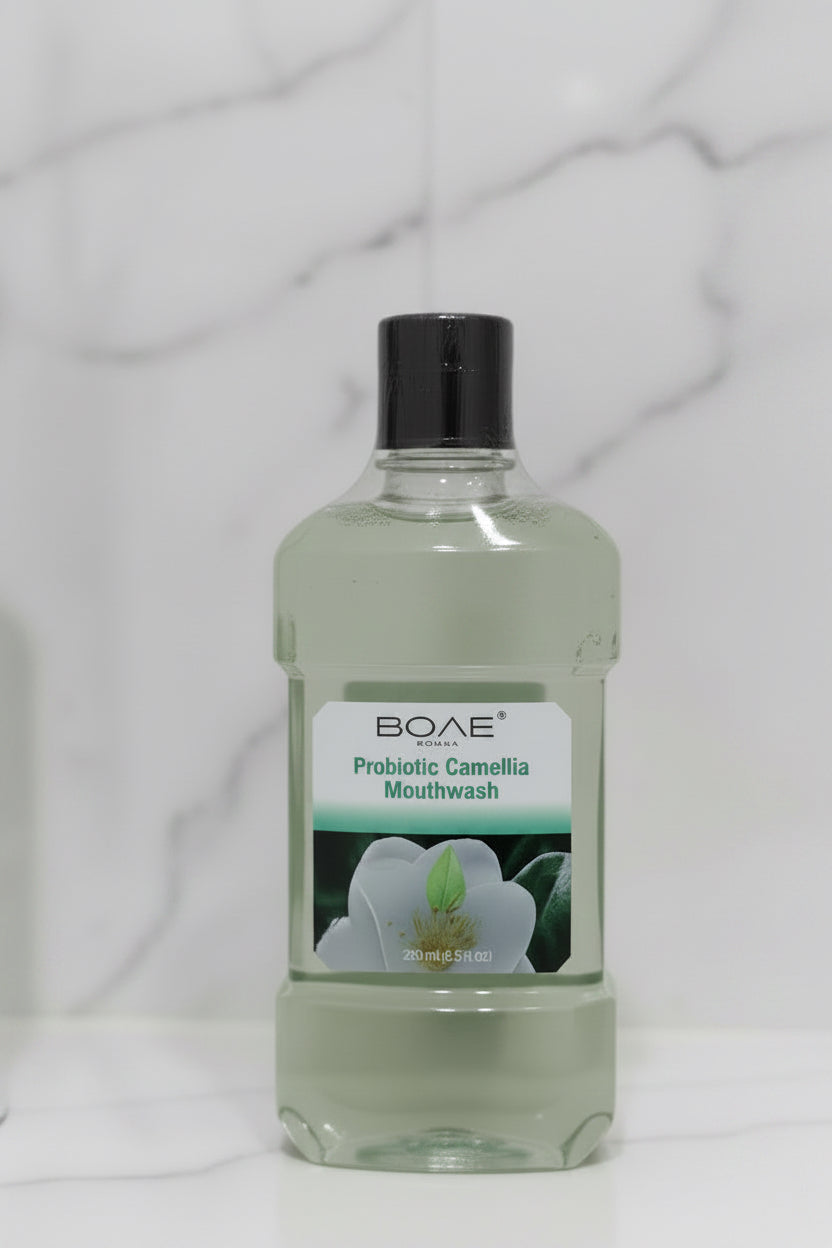 Green Probiotic Fragrant Camellia Mouthwash