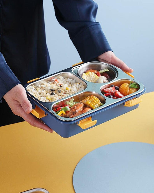4 compartment Japanese Big Bento  (no color selection)