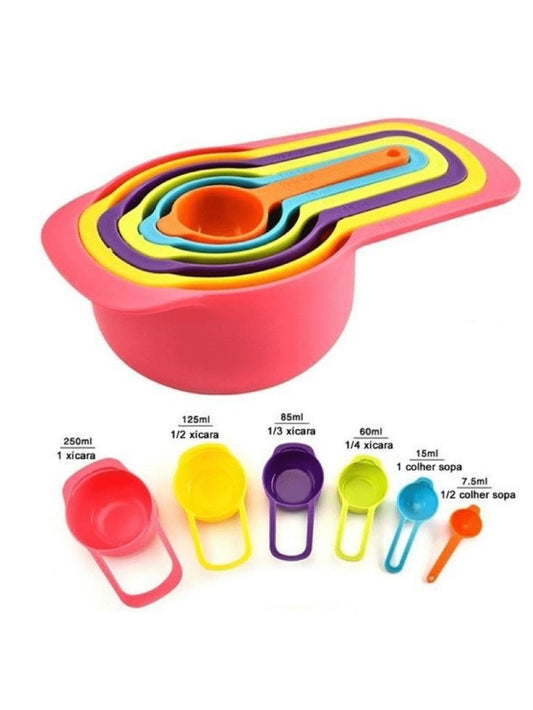 Measuring cup 250ml,125ml,85ml,60ml,15ml,7ml
