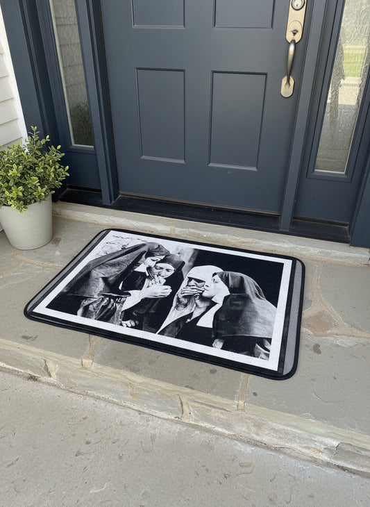 Vintage Nuns Doormat