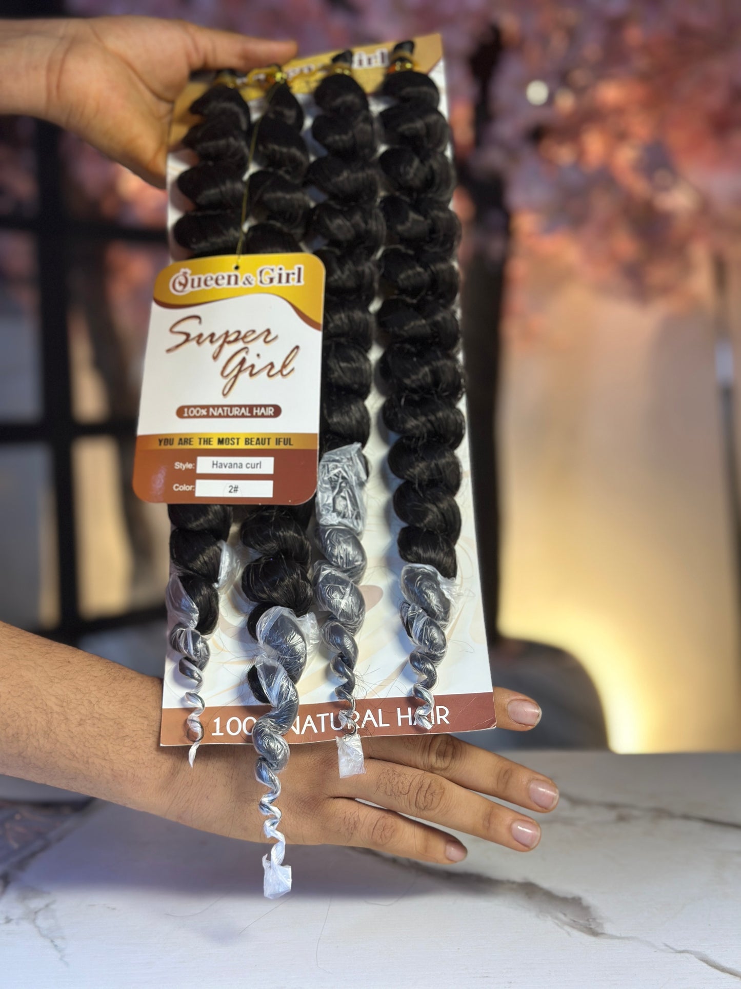 Natural  Boho braiding Extension  4 bundles