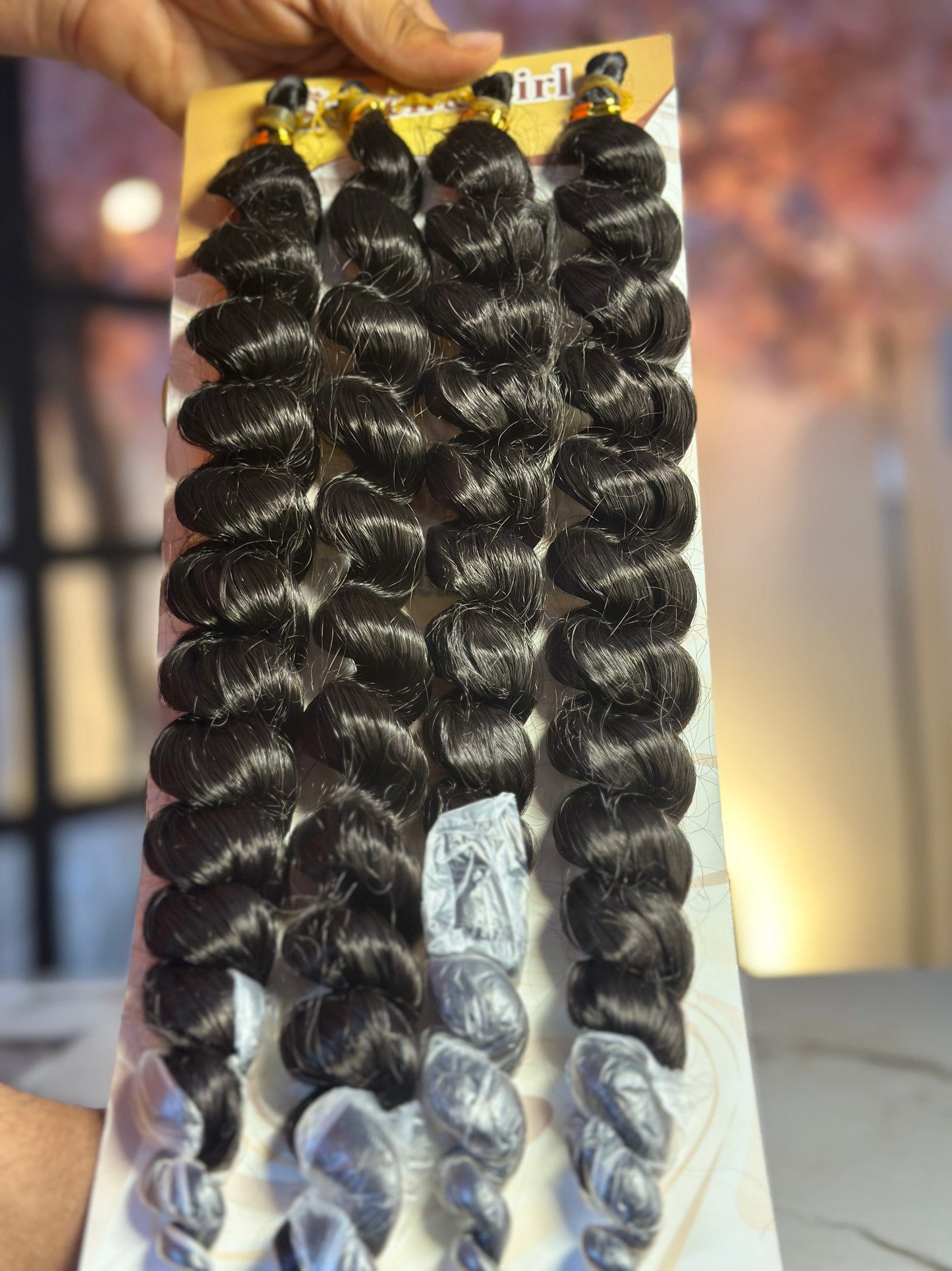 Natural  Boho braiding Extension  4 bundles