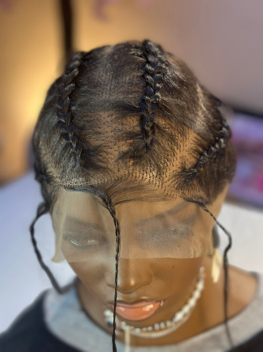 Ciara  Natural braid 360 wig