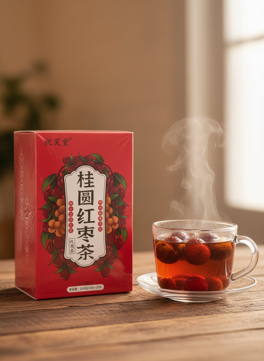 Longan Red Date  Tea for improved Sleep