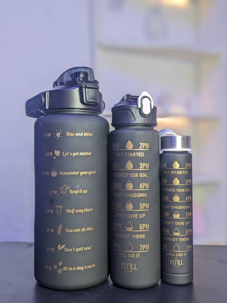 3 in 1 Asthetic Bottle (no color selection)