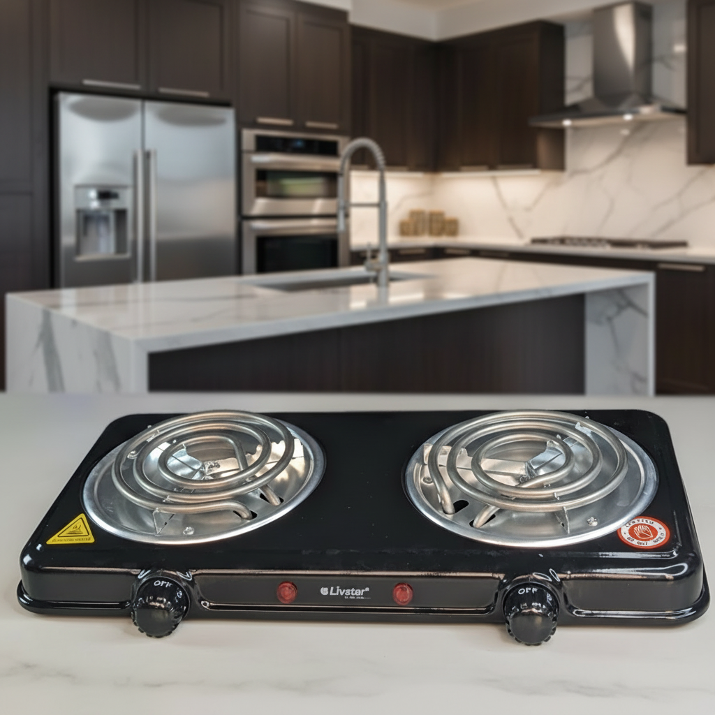 Double Ring Electric Stove
