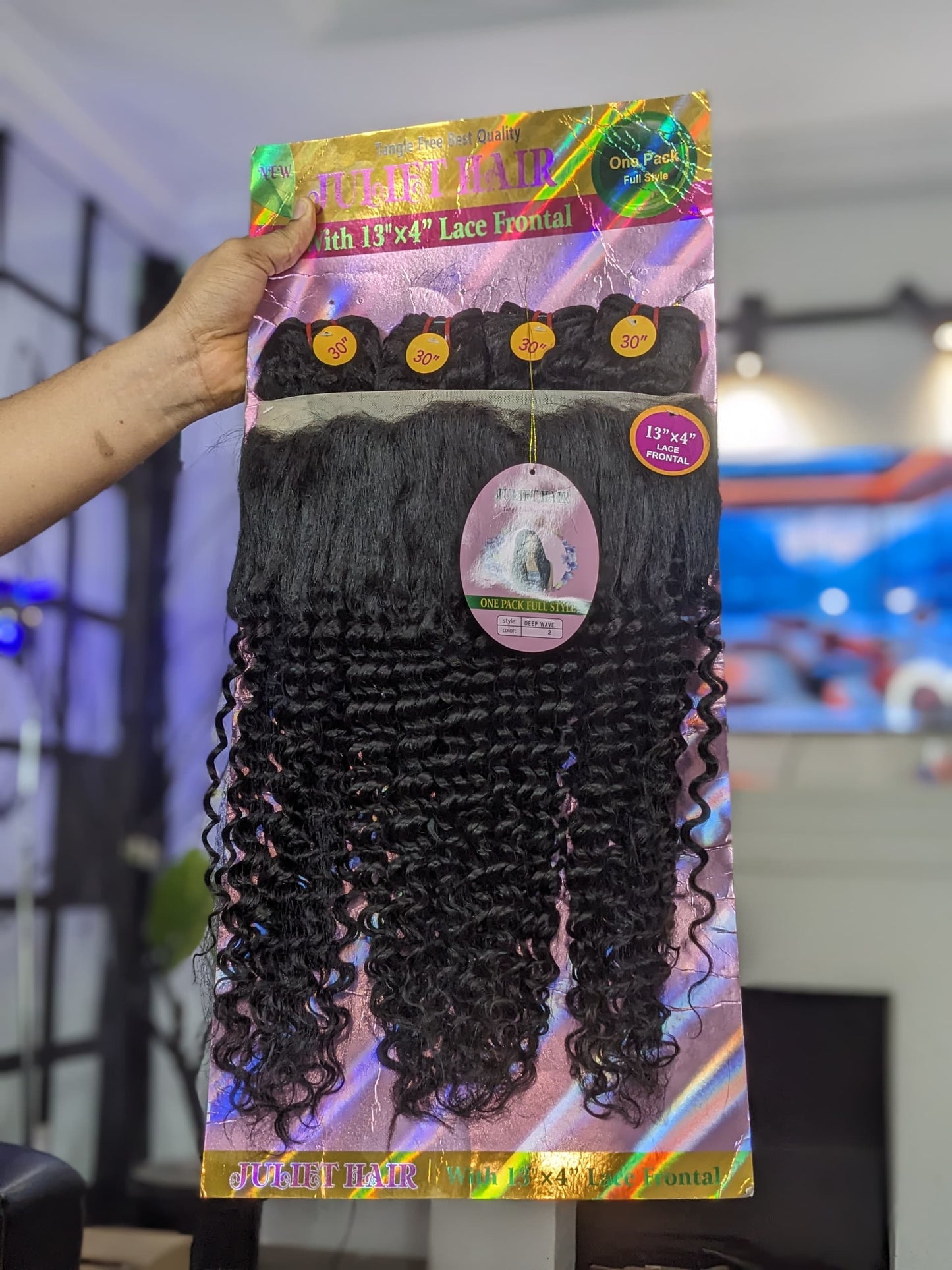Juliet Hair with 13 x4 lace Frontal