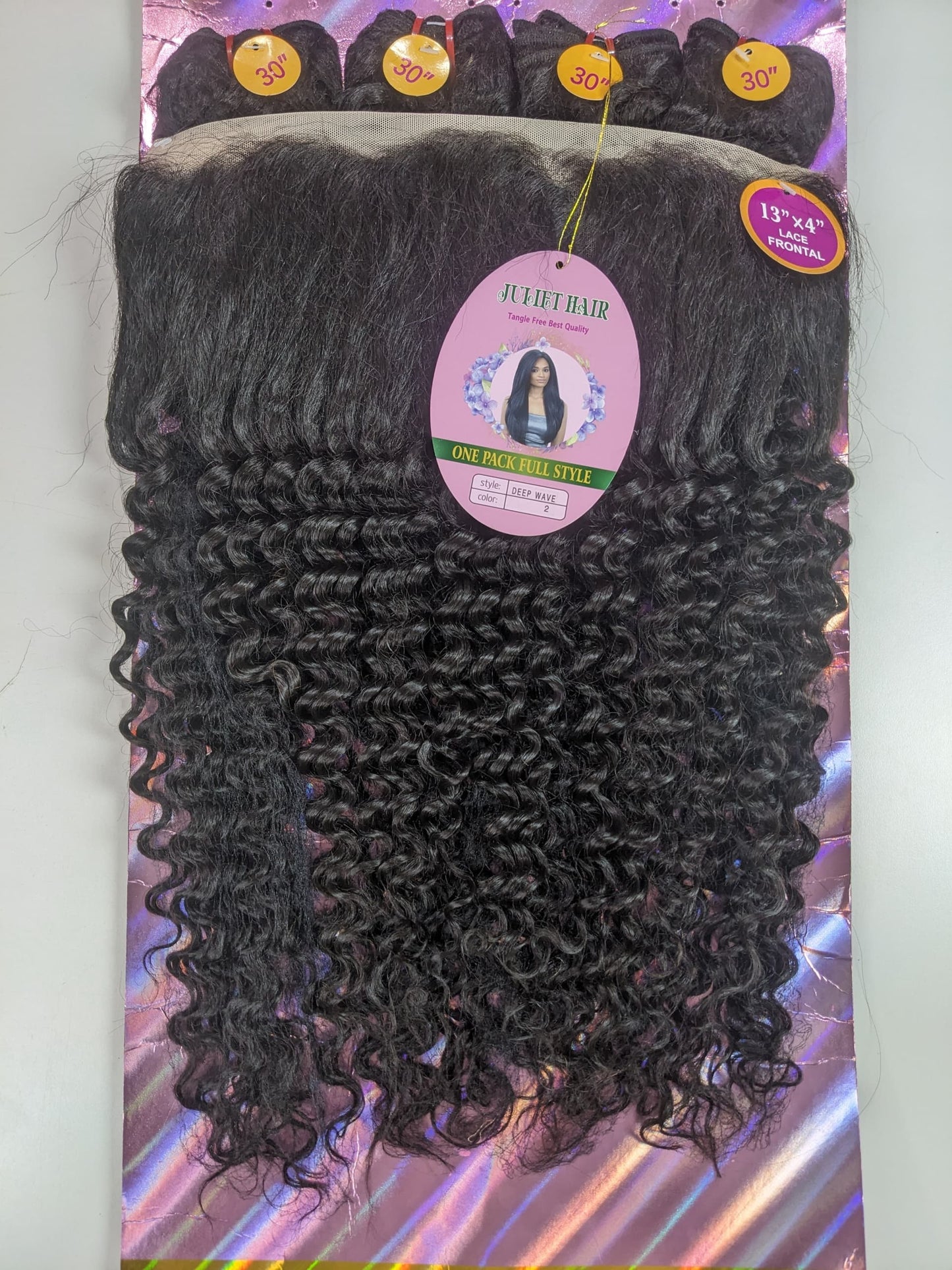 Juliet Hair with 13 x4 lace Frontal