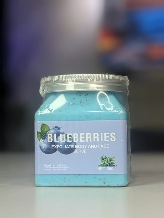 Blueberries face and body