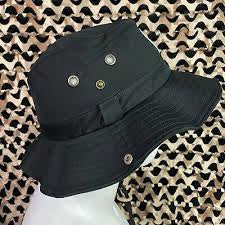 Obsidian camping Hat black
