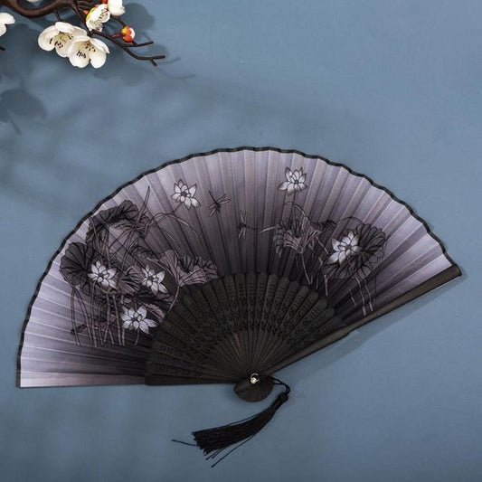 Chinese vintage folding hand fan