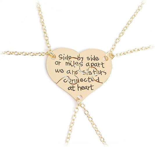 3pcs best friends necklace