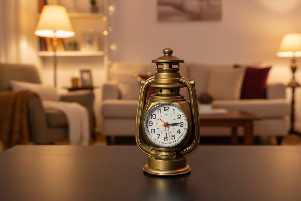Vintage Lamp Alarm clock