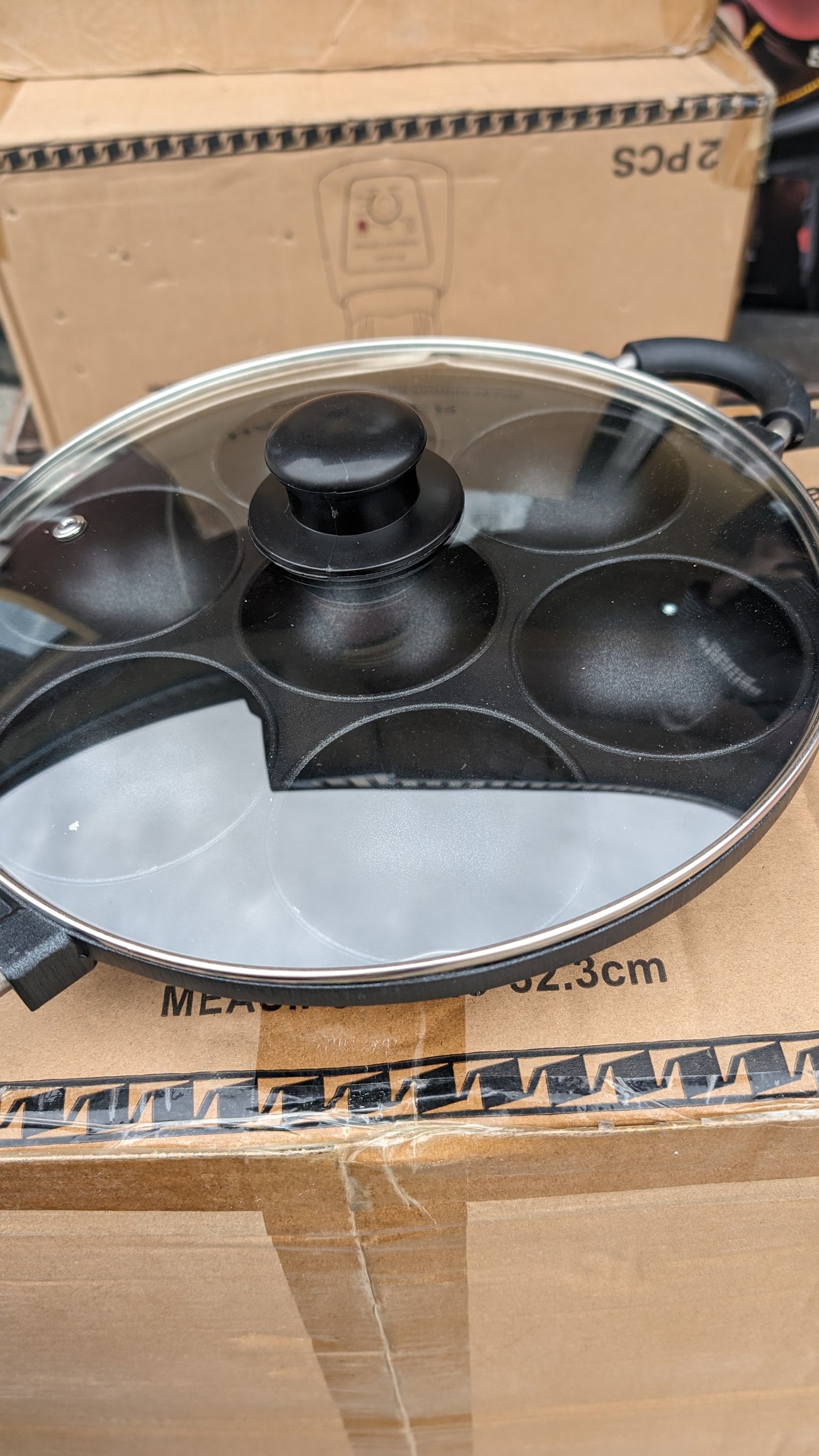 Masa Non stick frying Pan with lid