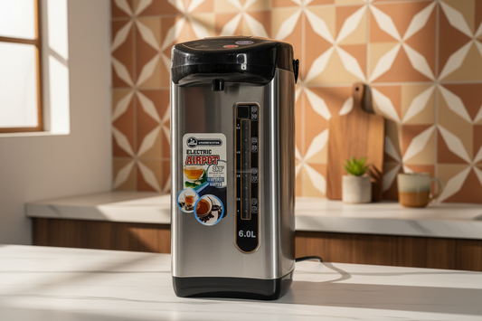 6liters Digital Airport with dispenser Electric Flask kettle