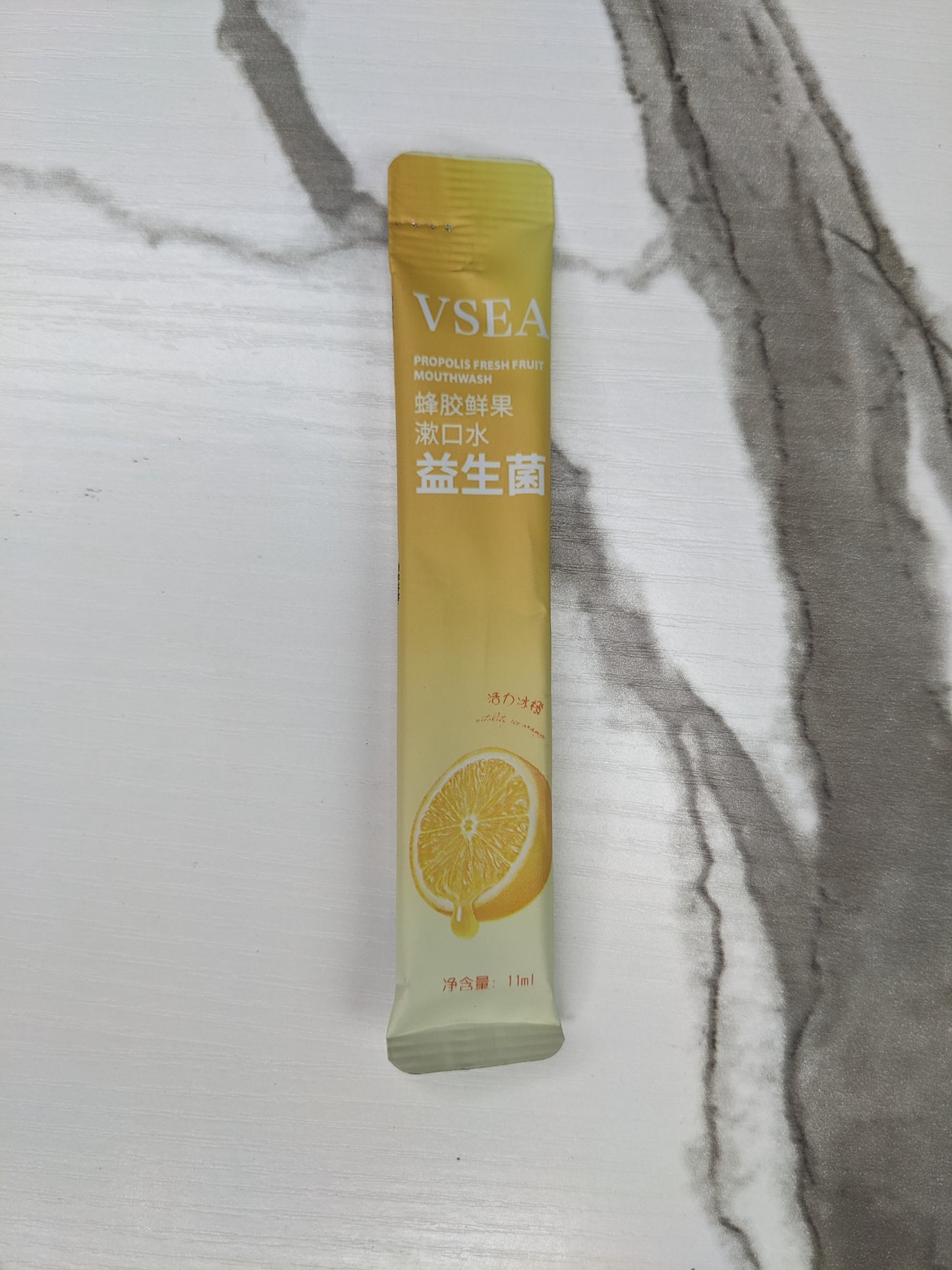 Vitality ice Orange mouth wash fresh breath clean mouth residual removal