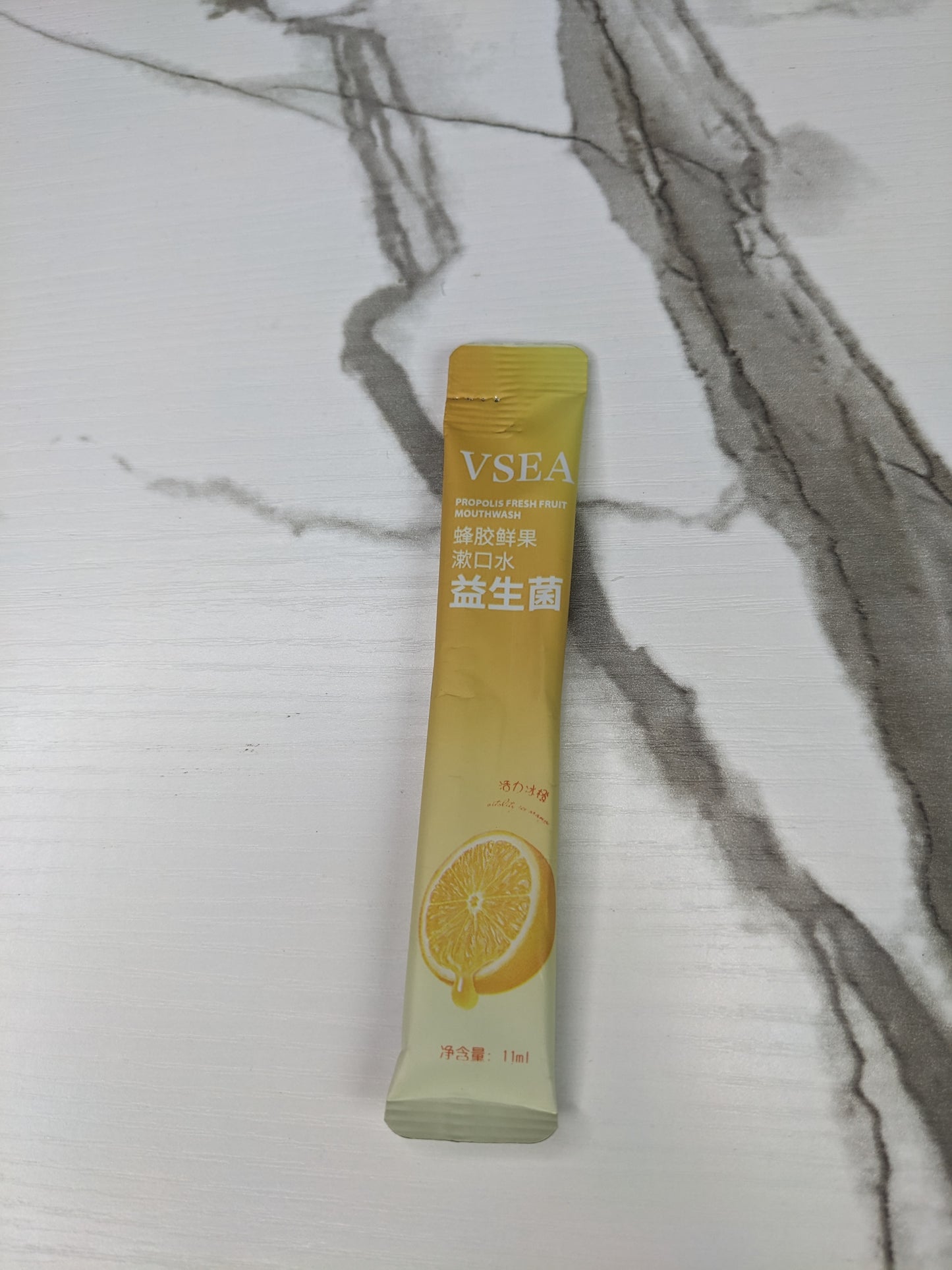 Vitality ice Orange mouth wash fresh breath clean mouth residual removal