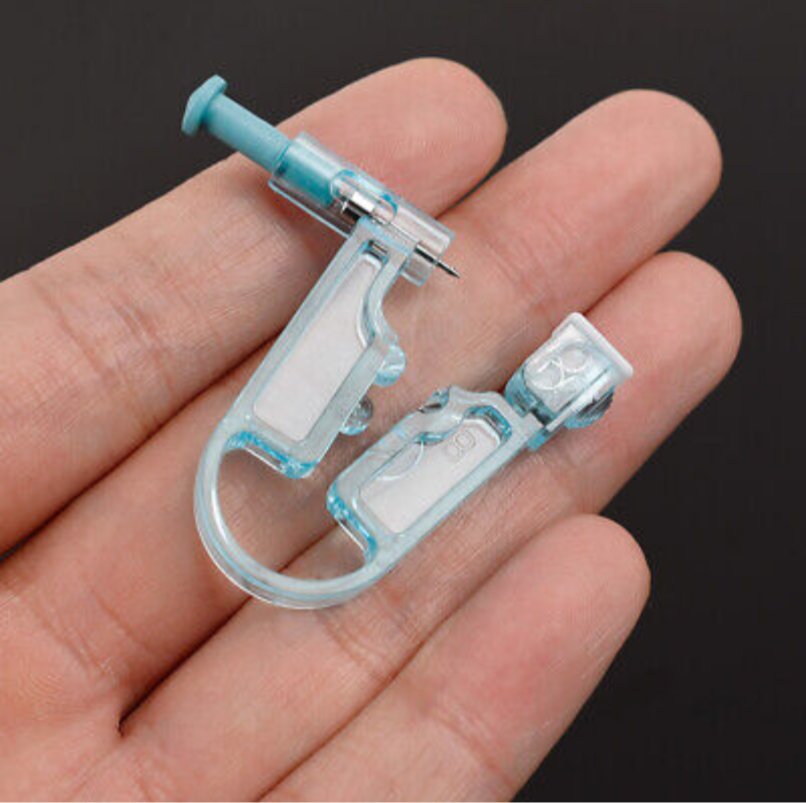 Safety Sterile Disposable Body Ear Nose Piercing Gun
