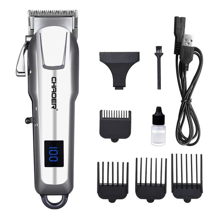Wireless Professional digital hair Clipper with long battery life