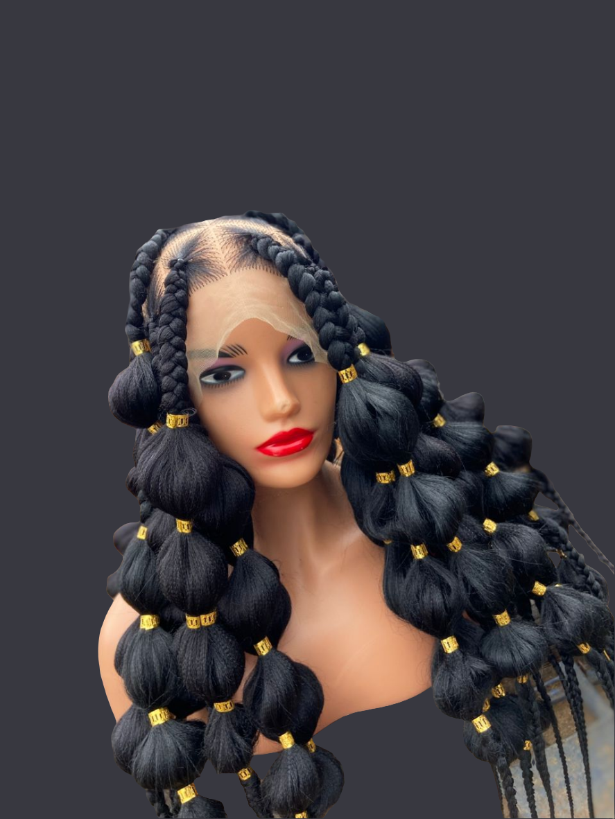 0033 Braided Wig Glueless wig