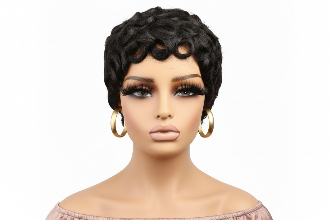 Chioma Short wig  human hair