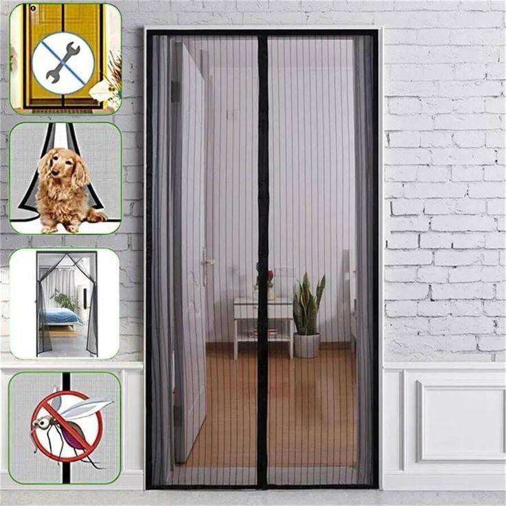 Magnetic Self closing Mosquito Net