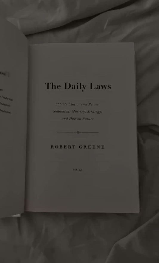 The daily laws by Robert Greene E-Book