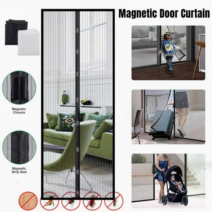 Magnetic Self closing Mosquito Net