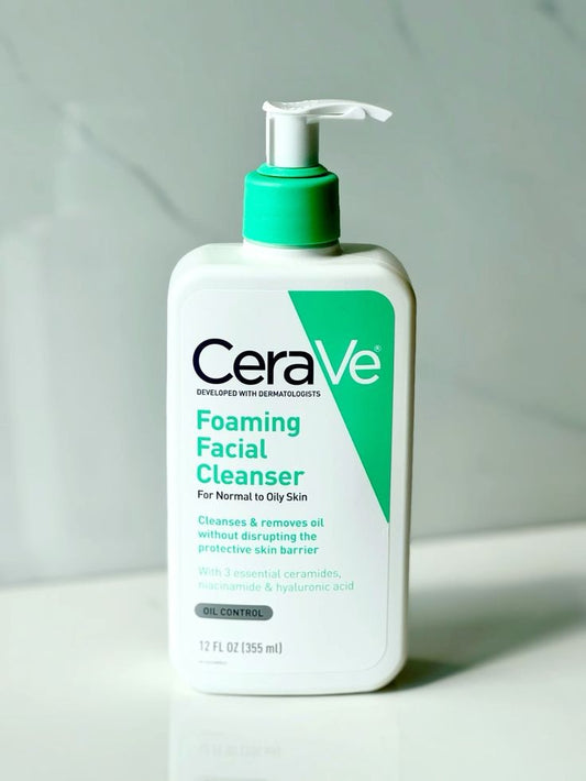 Foaming Cleanser Cerave Amino Face Wash for Normal to Oily Skin 236ml