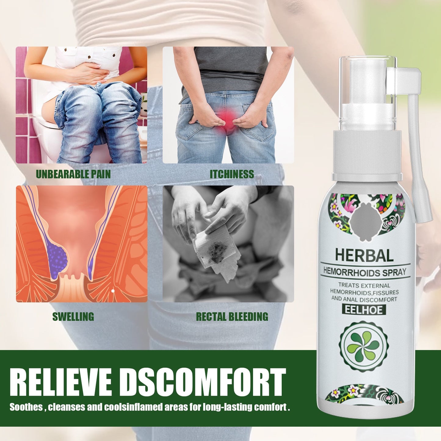 CHINESE  HERBAL HEMORRHOID SPRAY