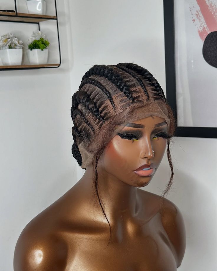 Glueless Braided Wig 0056