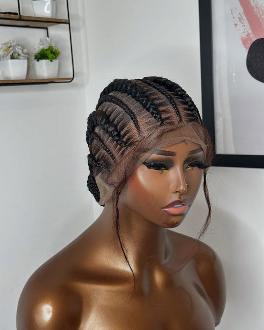 Glueless Braided Wig 0056