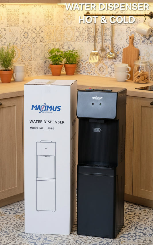 MAXIMUS ADVANCED TECH ENERGY SAVING COLD & HOT WATER DISPENSER