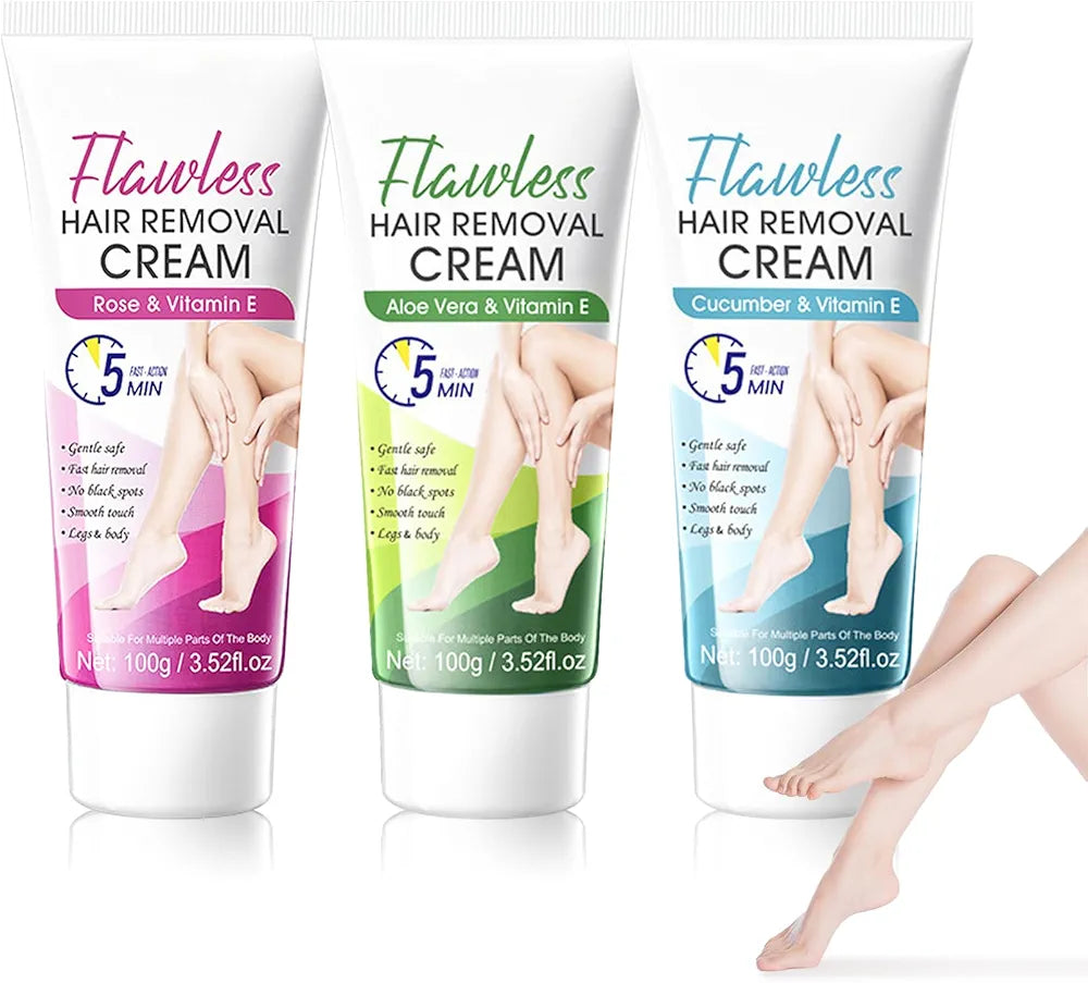 Fruit based hair remover cream for sensitive areas