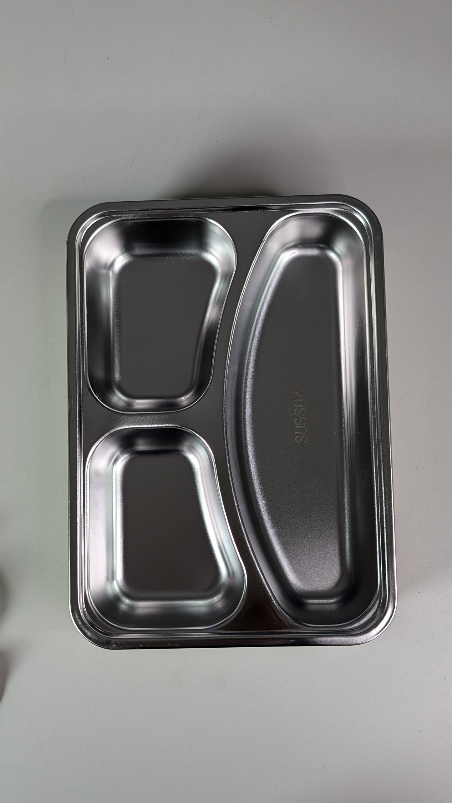Japanese Big Bento Box Stainless Food Flask- 3 compartments (no color selection)