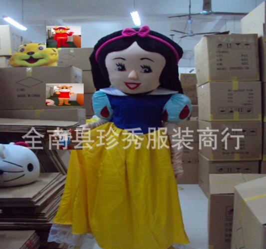 Snow white Mascot  Party Giant costume