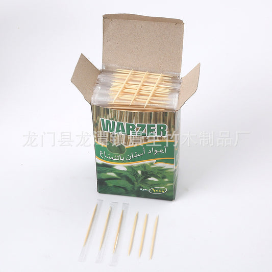 60pcs individually packed tooth pick
