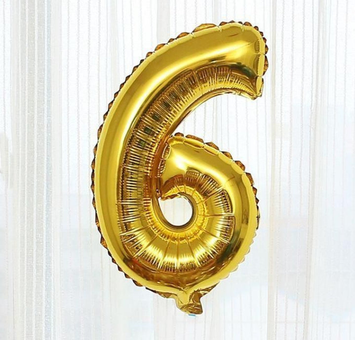 Six Foil balloon 16"