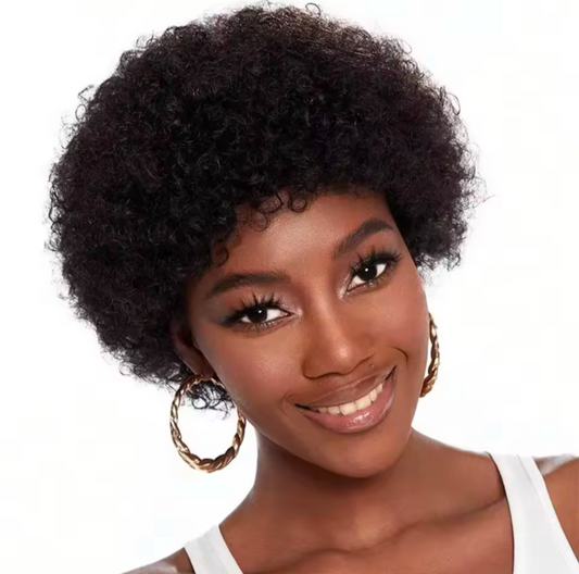 Mini Afro 100% human hair