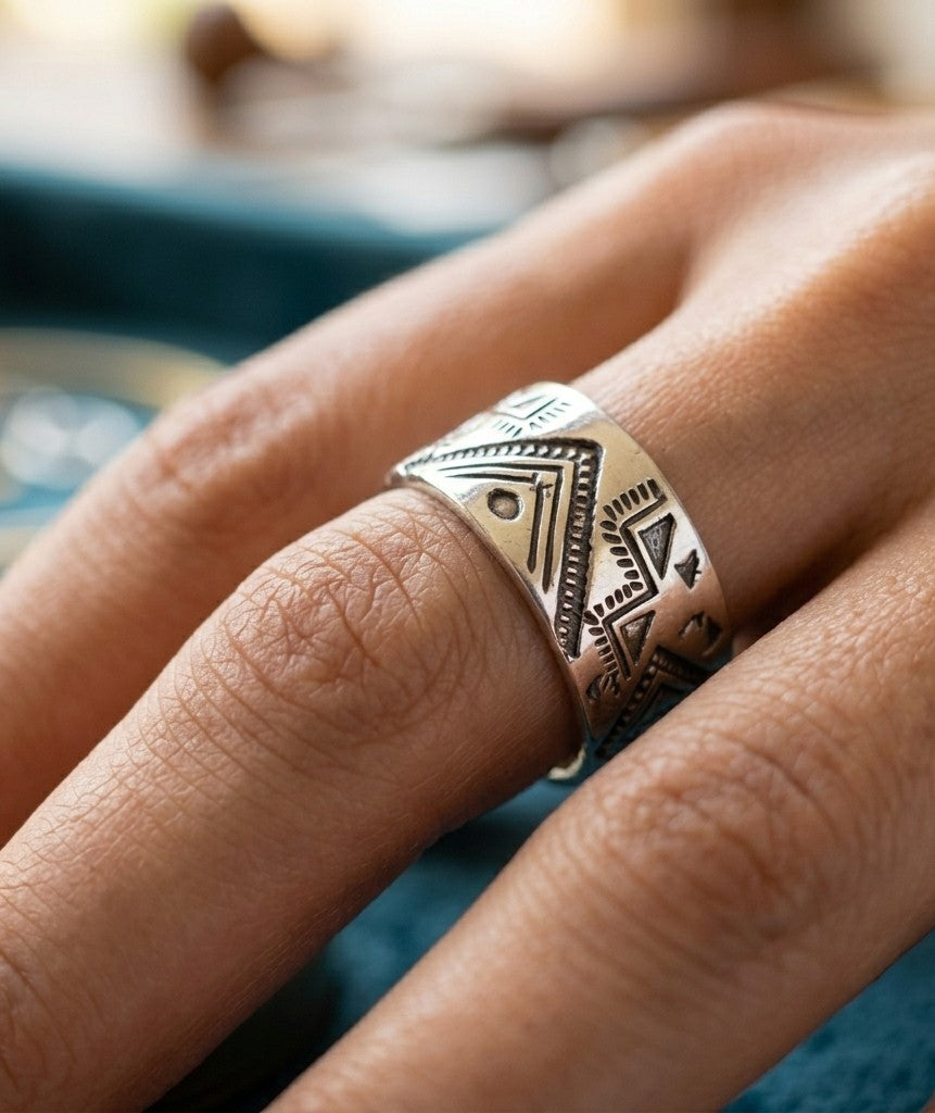 K19 | Wholesale Canyon Crest Adjustable Ring Non Tarnish