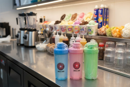 Milk Shake Fancy water Bottle ( no color selection)